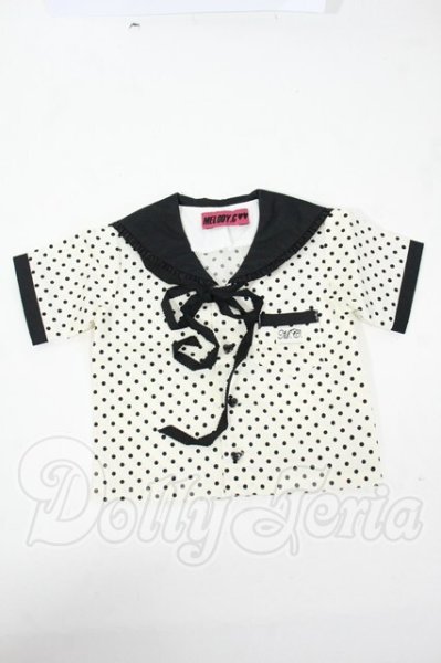 画像1: SD13/OF：MELODY.C製半袖 Y-26-03-04-187-WT-ZY (1)