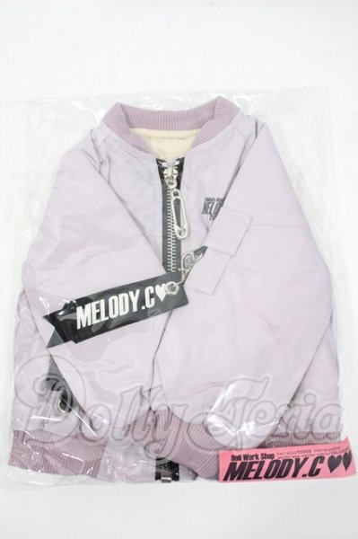 画像1: SD17BOY/OF:スカジャン Melody.C様製 Y-26-03-04-163-WT-ZY (1)