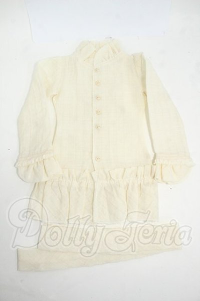 画像1: SD13BOY/OF:noinoi様製 リボンタイブラウス Y-26-04-01-066-WT-ZY (1)