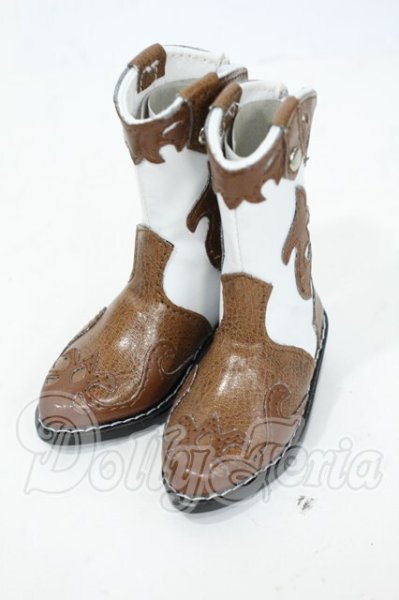 画像1: 50cmサイズドール/OF:ウェスタンブーツ Y-26-04-08-336-WT-ZY (1)