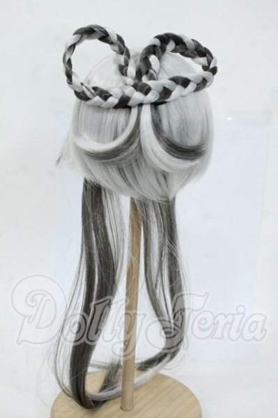 画像2: 8-9inch/みさんとるーぷ様ウィッグ Y-26-04-15-103-WT-ZY (2)