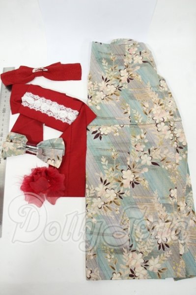 画像2: SD/OF:着物セット Y-26-04-15-244-WT-ZY (2)