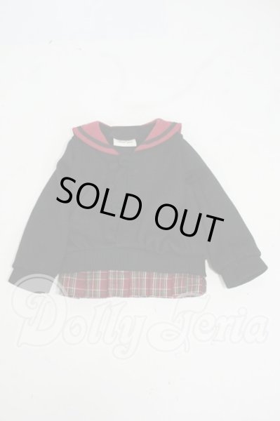 画像1: SDM/OF:velvet＊paw様製 プレッピー セーラー Y-26-04-22-083-WT-ZY (1)