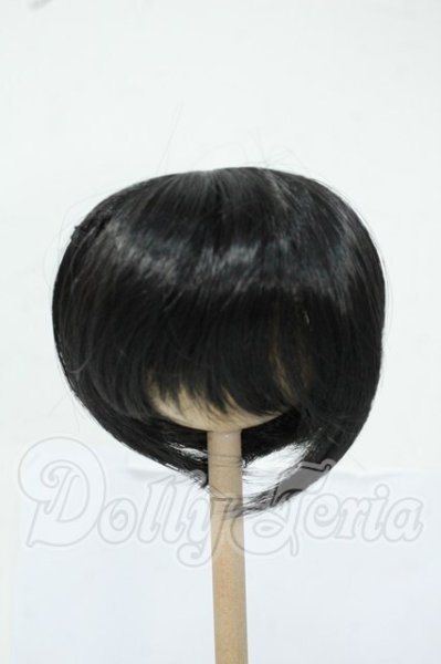 画像1: 8-9inch/DollGa製 ウィッグ Y-26-06-02-153-WT-ZY (1)