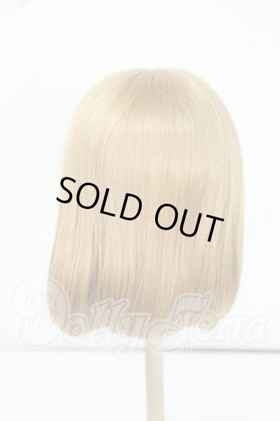 画像2: 8-9inch/ウィッグ:DOLK ORIGINAL WIG Y-26-06-02-128-WT-ZY (2)
