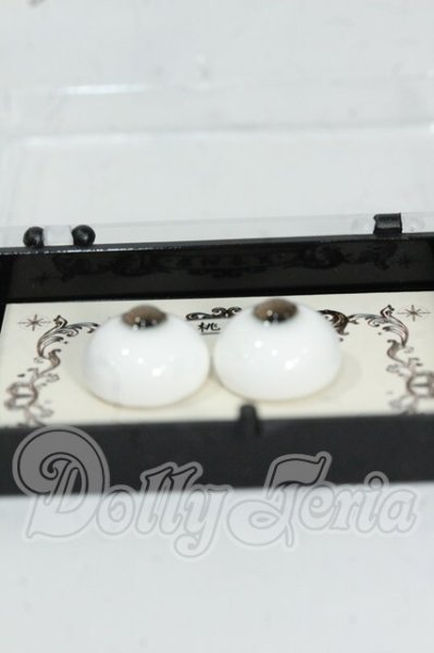 画像2: 14mm/蜜桃雪笑様製 レジンアイ Y-26-06-09-043-WT-ZY (2)