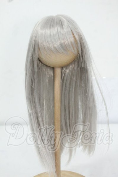 画像1: 8?9inch/ウィッグ:Ronshuka Couture様製 Y-26-06-23-028-WT-ZY (1)