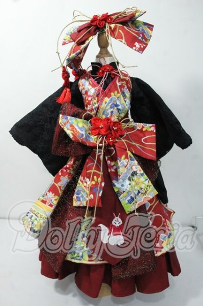 画像1: SD/OF:【あのめ洋裁店×姫りんご】衣装セット Y-26-06-30-291-WT-ZY (1)