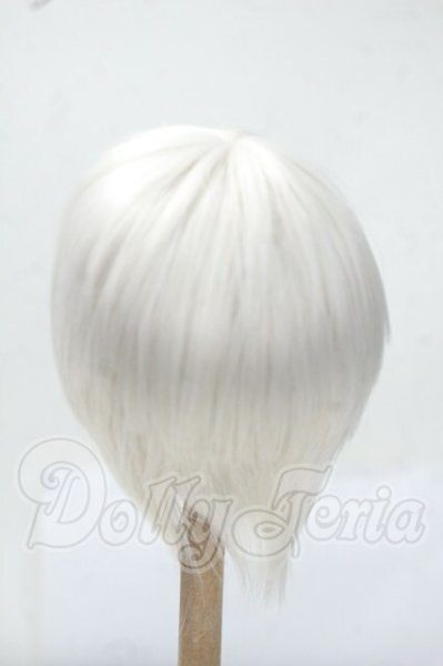 画像2: 8inch/BJD CROBI製 ウィッグ Y-26-07-14-052-WT-ZY (2)