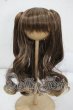 画像1: 9-10inch/金針水晶様製:ウィッグ Y-26-07-07-276-WT-ZY (1)
