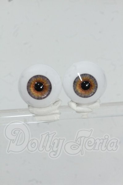 画像1: 16mm/アクリルアイ Y-26-07-07-163-WT-ZY (1)
