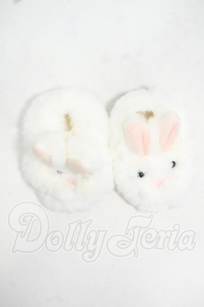 画像1: SD＆DD/OF:うさぎルームシューズ Y-26-07-21-049-WT-ZY (1)