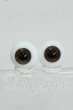 画像1: 16mm/Hand Glass Craft製 グラスアイ Y-26-07-28-084-WT-ZY (1)