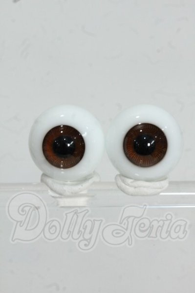 画像1: 16mm/Hand Glass Craft製 グラスアイ Y-26-07-28-083-WT-ZY (1)