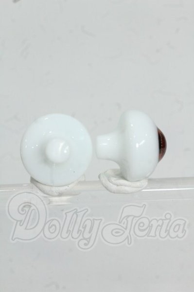 画像2: 16mm/Hand Glass Craft製 グラスアイ Y-26-07-28-082-WT-ZY (2)