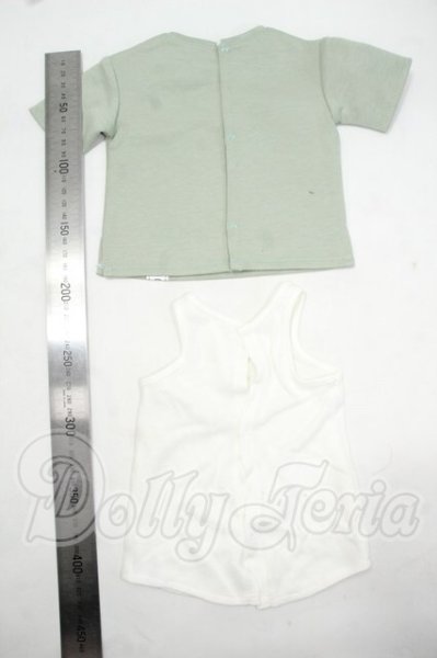 画像2: SD/OF:NJP刺繍ロゴTシャツセット（マッチャ） Y-26-09-08-113-WT-ZY (2)