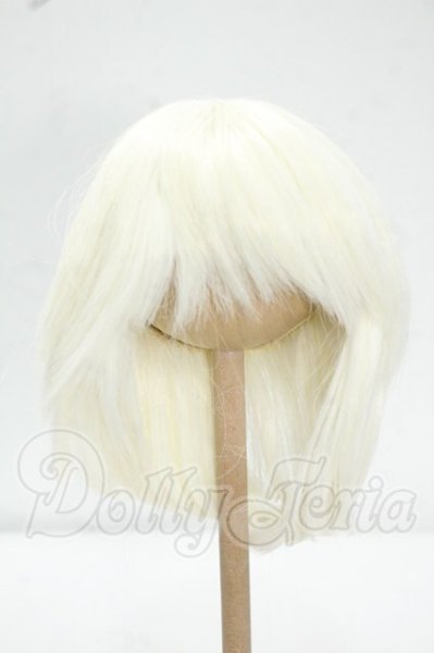 画像1: 9-10inch/ウィッグ Y-26-09-08-086-WT-ZY (1)