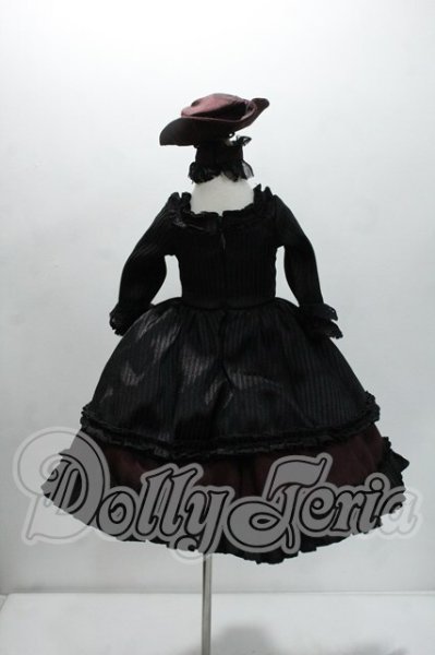 画像2: SD/OF 衣装セット(DollHeart製) Y-26-09-22-191-WT-ZY (2)