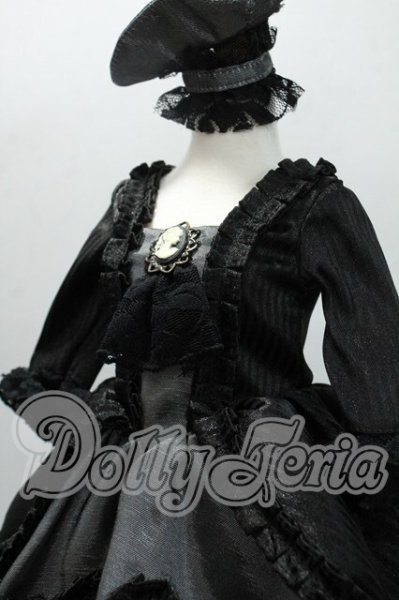 画像2: SD/OF 衣装セット(DollHeart製) Y-26-09-22-192-WT-ZY (2)