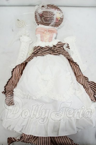 画像1: SD/OF:OF:衣装セット Doll Heart LD000447 Y-26-09-29-334-WT-ZY (1)