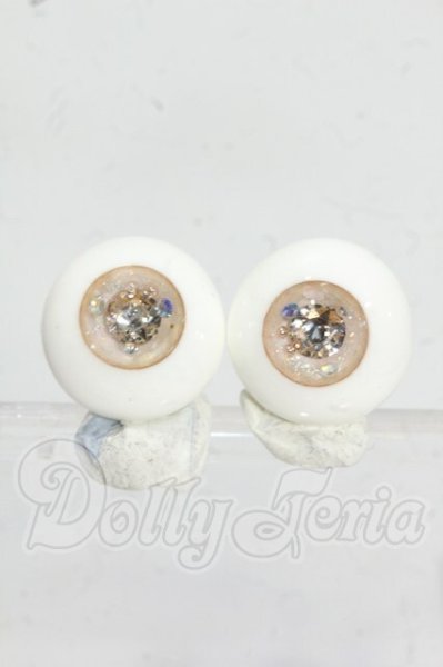 画像1: 18ｍｍ/レジンアイ:SWAN DOLL製 Y-26-10-06-163-WT-ZY (1)