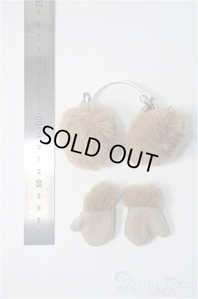 画像2: 幼SD/OF:イヤーマフ&手袋セット Y-25-01-15-092-KN-ZY (2)