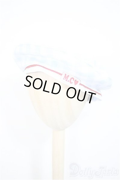 画像1: SD＆DD/OF：Melody.C様製Vintage Sailor ベレー帽/1/3　60ｃｍ　BJD　MJD　衣装　ドール用 A-25-10-22-313-NY-ZA (1)