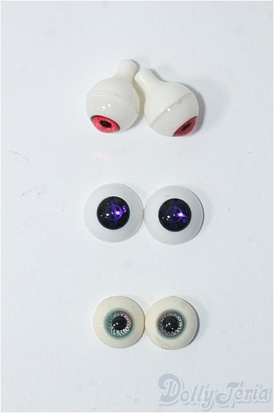 画像1: 16mm/アクリルアイ　3点 Y-25-01-01-113-NY-ZY (1)