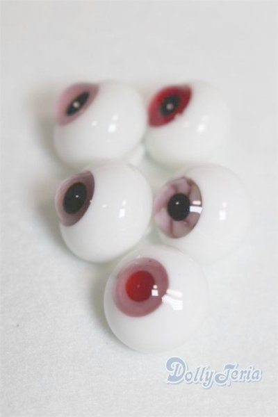 画像2: グラスアイ/16mm(シングル×5) U-25-03-11-290-KD-ZU (2)