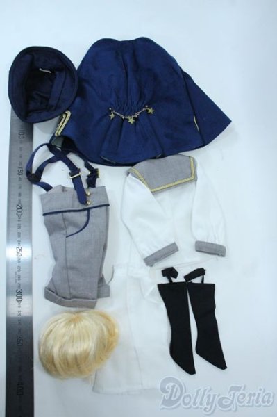 画像2: SDM/OF:エリック　星間学寮　デフォルト衣装・ウィッグ Y-25-10-29-043-NY-ZY (2)