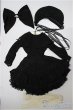 画像2: SD13GIRL/Antique cape dress(Navy/NINE9STYLE)/1/3　60ｃｍ　BJD　MJD　衣装　ドール用 A-25-02-12-406-KD-ZA (2)