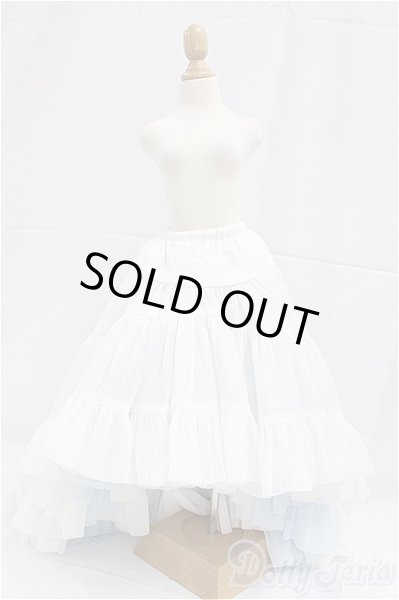 画像1: SD/OF:プリンセスぽんぽんパニエ(マーメイド)/1/3　60ｃｍ　BJD　MJD　衣装　ドール用 I-25-11-30-131-NY-ZI (1)