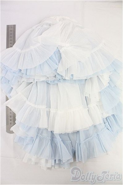 画像4: SD/OF:プリンセスぽんぽんパニエ(マーメイド)/1/3　60ｃｍ　BJD　MJD　衣装　ドール用 I-25-11-30-131-NY-ZI (4)