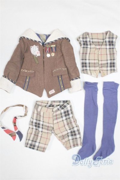画像1: SDGrB＆SD13男の子/OF:衣装セット/1/3　65ｃｍ　BJD　MJD　衣装　ドール用 A-25-03-05-036-NY-ZA (1)