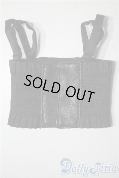 画像2: SDM/OF:サスペンダー付きコルセット（ブラック） U-25-04-01-051-NY-ZU (2)