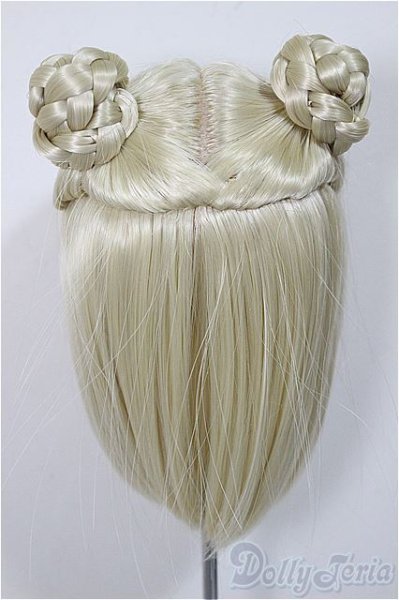 画像2: 8-9inch/ウィッグ　　Lullaby Poem様製 ウィッグ　 Haru Vanill /インチ　BJD　MJD　ドール用 A-25-10-29-185-KD-ZA (2)