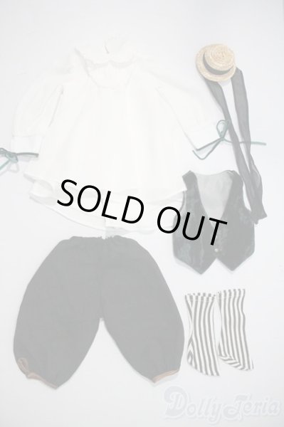 画像1: SDGrB＆SD13男の子/OF:衣装セット　チュニックブラウス＆ベストセット　VOLKS U-25-05-20-091-KD-ZU (1)