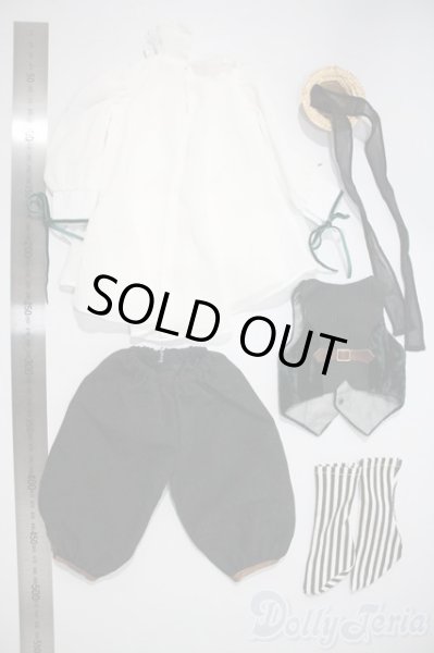 画像2: SDGrB＆SD13男の子/OF:衣装セット　チュニックブラウス＆ベストセット　VOLKS U-25-05-20-091-KD-ZU (2)