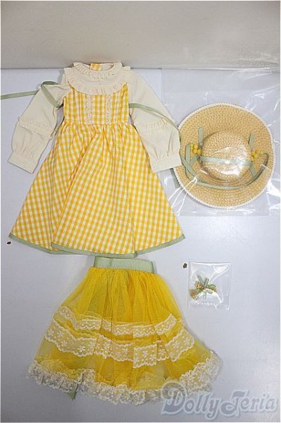 画像1: SDM/OF:ミモザドレスセット・ミニ/1/4　40ｃｍ　BJD　MJD　衣装　ドール用 A-25-05-21-343-NY-ZA (1)
