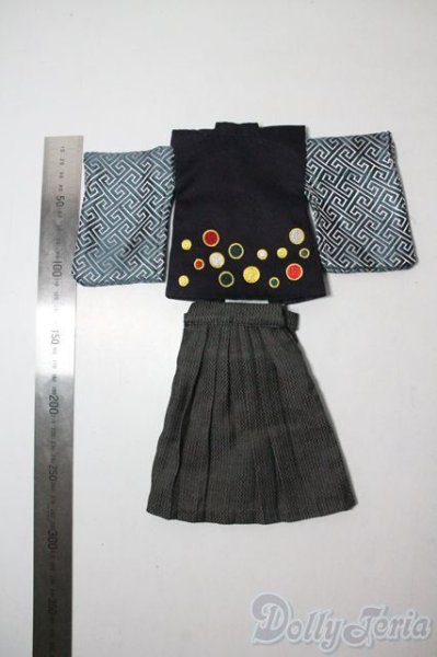 画像2: 幼SD/OF:袴 U-25-07-01-094-NY-ZU (2)