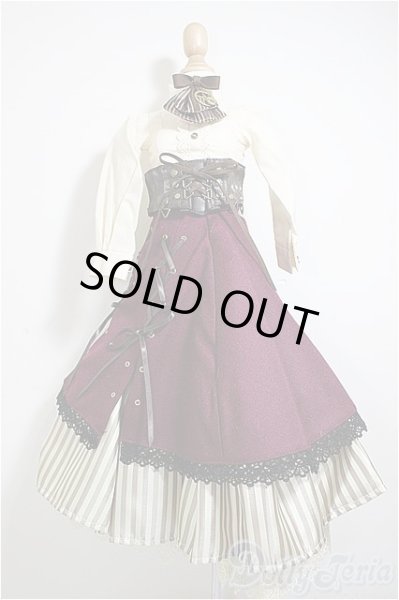 画像1: SDM/OF:スチームパンク風セットアップ/1/4　40ｃｍ　BJD　MJD　衣装　ドール用 A-25-08-06-353-NY-ZA (1)