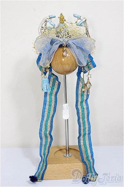 画像1: SD/OF:カチューシャ　Flower　B様製/1/3　60ｃｍ　BJD　MJD　衣装　ドール用 A-25-06-25-181-NY-ZA (1)