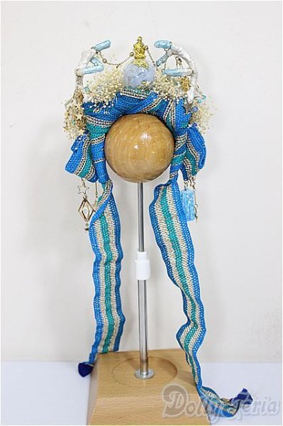 画像2: SD/OF:カチューシャ　Flower　B様製/1/3　60ｃｍ　BJD　MJD　衣装　ドール用 A-25-06-25-181-NY-ZA (2)