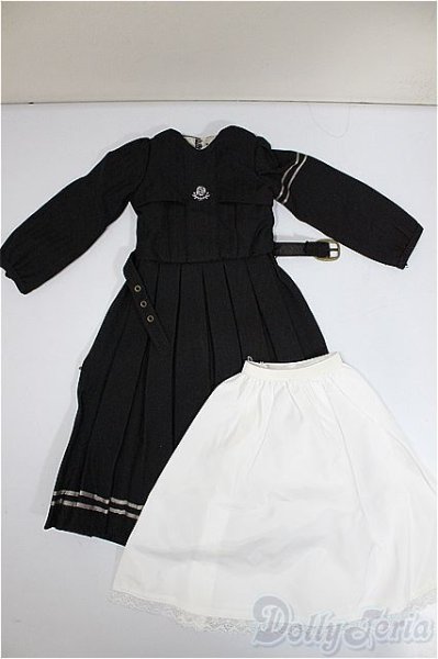画像1: SD/OF:灰ばら女学院 中等科制服 /1/3　60ｃｍ　BJD　MJD　衣装　ドール用 A-25-07-09-313-NY-ZA (1)