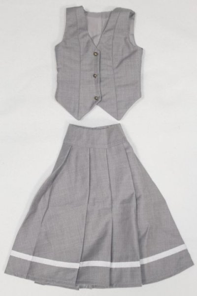 画像1: SD/OF:白ばら女学院 中等科制服/1/3　60ｃｍ　BJD　MJD　衣装　ドール用 A-25-07-15-061-NY-ZA (1)