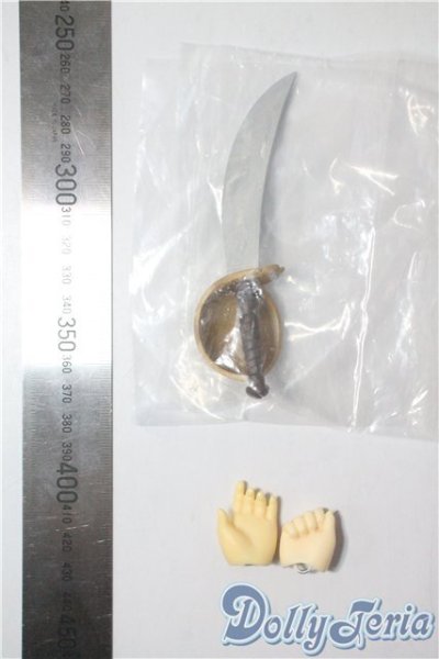 画像2: 幼Midi/キャプテン剣・別ハンドパーツ U-25-07-29-129-NY-ZU (2)