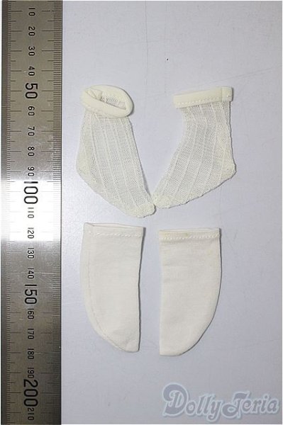 画像2: MSD&MDD/OF:ソックス2点セット/1/4　40ｃｍ　BJD　MJD　衣装　ドール用 A-25-11-19-294-TO-ZA (2)