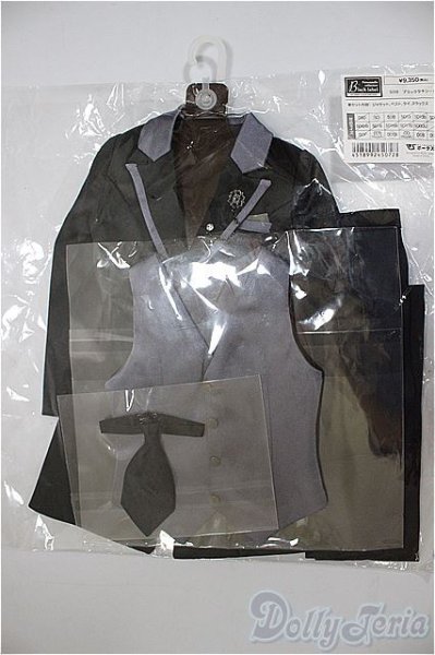画像1: SDB/OF:ブラックタキシード/1/3　60ｃｍ　BJD　MJD　衣装　ドール用 A-25-07-23-179-NY-ZA (1)