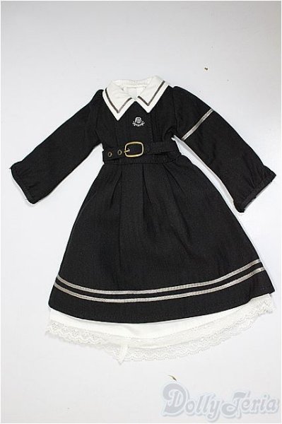 画像1: MSD(SDM)/OF:灰ばら女学院初等科制服/1/4　40ｃｍ　BJD　MJD　衣装　ドール用 A-25-08-06-147-NY-ZA (1)