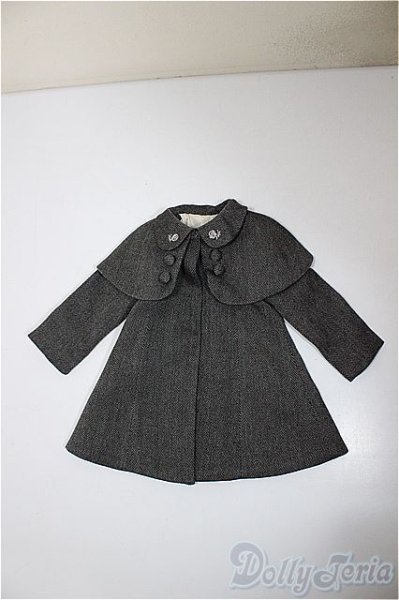 画像1: SDM/OF:灰ばら女学院初等科　コート/1/4　40ｃｍ　BJD　MJD　衣装　ドール用 A-25-07-30-292-NY-ZA (1)